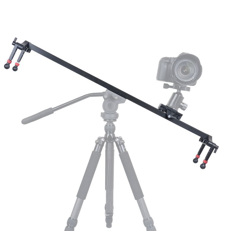 KINGJOY VM-100 1000 mm Długość aluminiowa Łagodny Dźwignia Camera Rail Slider z płynnym ruchem dla zdjęcia i obrazu